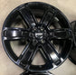Four Chevy Acadia Factory 20 Wheels 5794 OEM Rims Black 23457346 Blazer Enclave
