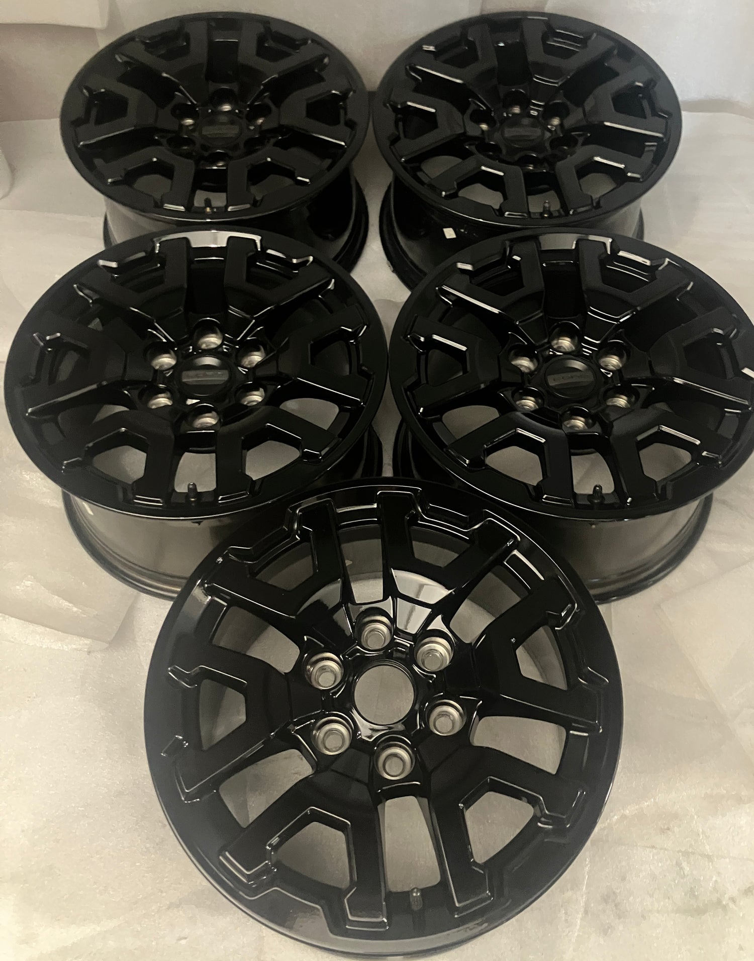 2024 Ford Bronco R F150 Raptor R Factory OEM 17x8.5 Gloss Black Wheel Rim 6x135 +34 NB3V1007AB Set of 5
