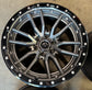 Sold Four Take Off Fuel Rebel 20 Wheels F150 20x10 -18 6x135 D68020008947 Gunmetal/Black