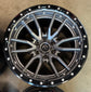 Sold Four Take Off Fuel Rebel 20 Wheels F150 20x10 -18 6x135 D68020008947 Gunmetal/Black