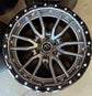 Sold Four Take Off Fuel Rebel 20 Wheels F150 20x10 -18 6x135 D68020008947 Gunmetal/Black