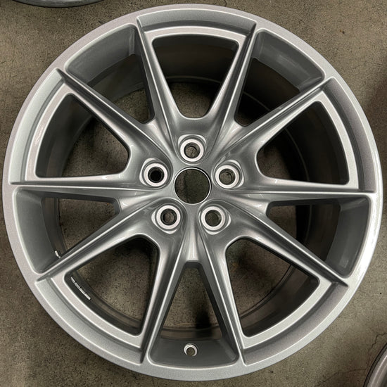 One 2024 2025 Ford Mustang GT Factory 19 Wheel OEM Rim PR3C1007CA Silver