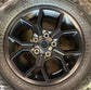 5) 2025 Jeep Wrangler Gladiator Rubicon 17 Wheels Tires Black Falken MT 04755603AA