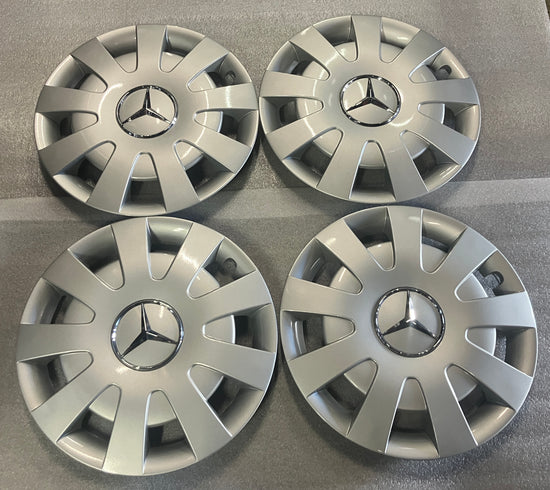 Sold Set of 4 Factory MBZ 16" Mercedes Sprinter full wheel covers B66560733