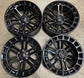 Sold 4 Used Fuel Heater 20 Wheels Matte Black 20x9.0 +1mm 6x135 F150 D71820908950