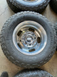 2025 Ford F350 Dually OEM 17" Polished Wheel/Rim Tire Set of 6 | 6C341007BA 3618 3619 Cooper AT3 LT