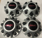 Full Set of 4 GMC Sierra 2500 center caps silver 9597819