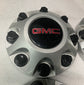 Set of 4 GMC Sierra 2500 center caps silver 9597819