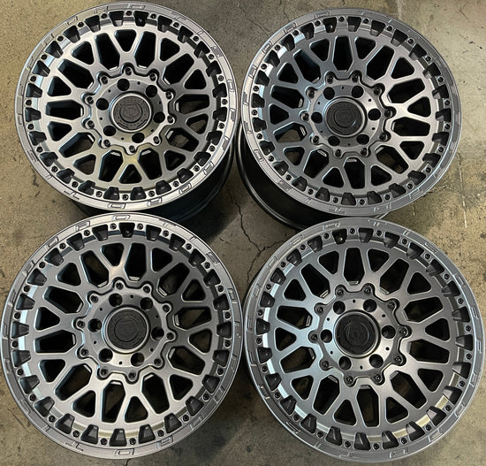 Four TIS 555A 18 Wheels F150 Expedition 18x9.0 +20mm 6x135 Anthracite 555A-8906320