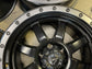 4 Used Fuel Trophy 20 Wheels F150 20x9 +20 6x135 Matte Black Grey ring