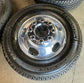 2025 Ford F350 Dually OEM 17" Polished Wheel/Rim Tire Set of 6 | 6C341007BA 3618 3619
