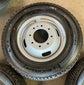 2025 Ford F350 Dually OEM 17" Polished Wheel/Rim Tire Set of 6 | 6C341007BA 3618 3619