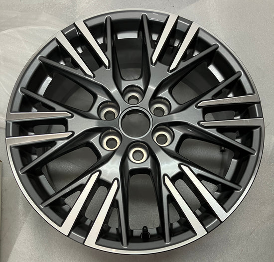 2024-2026 Chevy Traverse OEM 18x7.5 6x120 +50mm Machine Dark Gray Single Wheel Rim | 84886628 14153