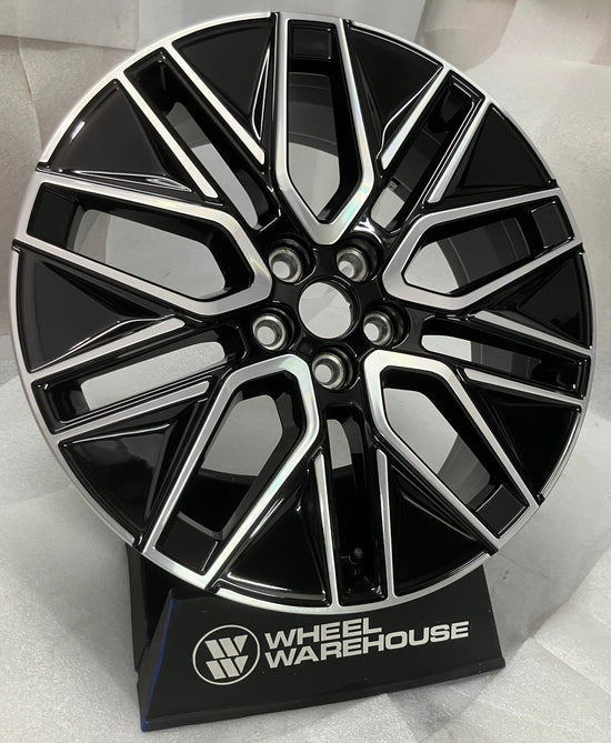 2024 2025 2026 Ford Mustang Mach-E OEM 19" Black Machined Wheel Rim Single RJ8C1007B1A 10677A