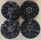 Four 2025 Ford F150 Lightning EV Factory 18 Wheels Rims 10470 OEM NL381007AA Black