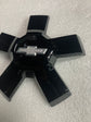 One Single Chevy Camaro black wheel center cap 23490330