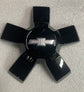 One Single Chevy Camaro black wheel center cap 23490330