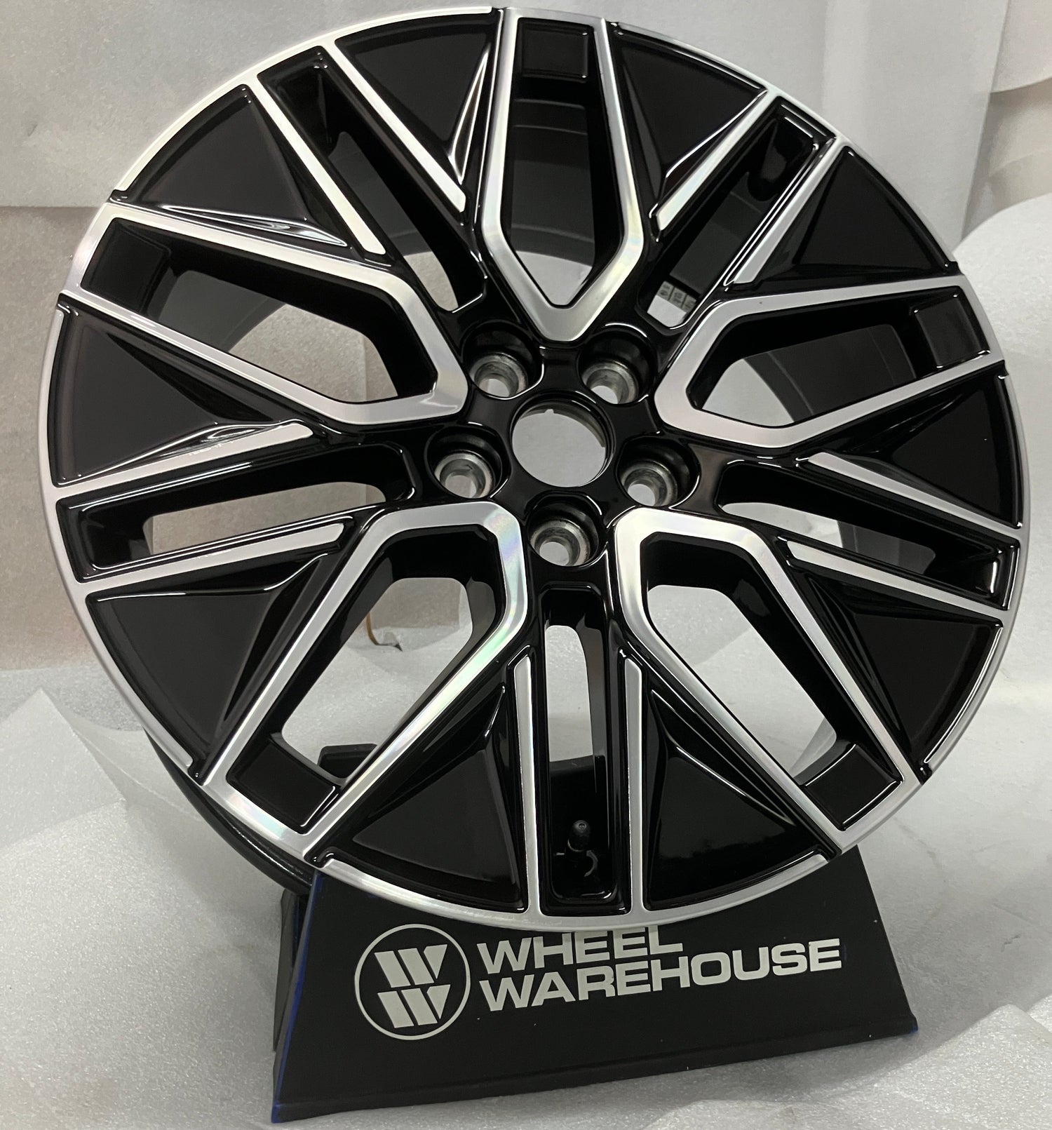 2024-2026 Ford Mustang Mach-E Factory 19 Inch OEM Machined Black Inlay Wheel Rim
