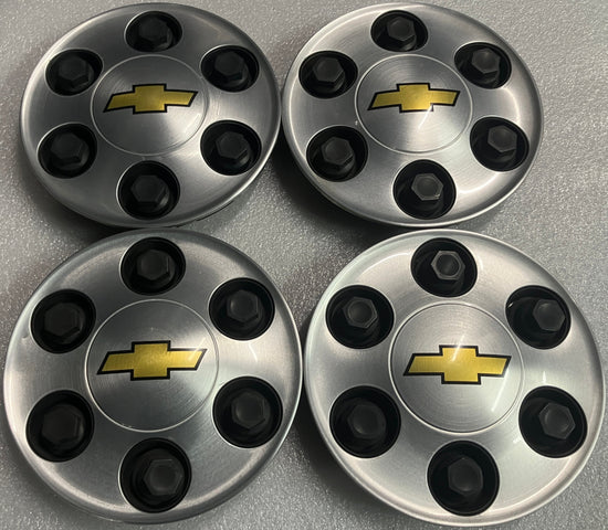 Sold Set of 4 Chevy Silverado Tahoe 1500 center caps 9596341