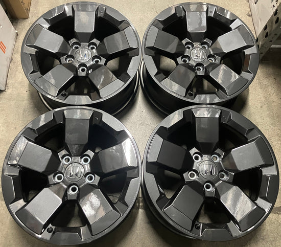 Four 2024 2025 2026 Honda Passport Ridgeline Factory 18 Wheels OEM Rims Take Offs