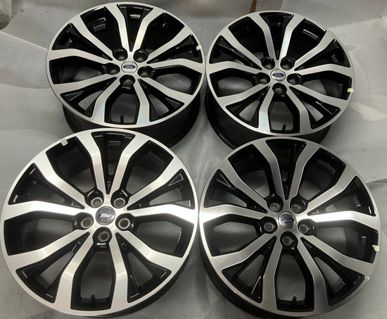 2020-2026 Ford Explorer Factory 20 Inch Black Machined OEM Wheel Rim Set of 4
