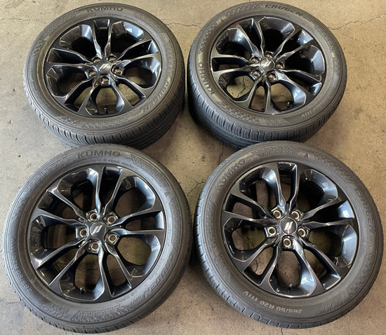 Sold 2021-2024 Dodge Durango Factory 20 Wheels Tires OEM 2730 Rims Kuhmo 265/50/20