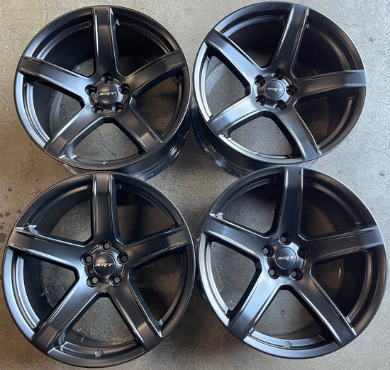 Sold Four 2022 Charger Challenger SRT Factory 20 Wheels OEM 2604 Hellcat Black 5ZW66VXWAB