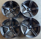 Four 2022 Charger Challenger SRT Factory 20 Wheels OEM 2604 Hellcat Black 5ZW66VXWAB