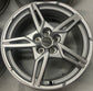 2020-2026 Chevrolet Corvette C8 Factory Silver Wheels Rims Set of 4 OEM | 23404163 23404154 14007A 14008A