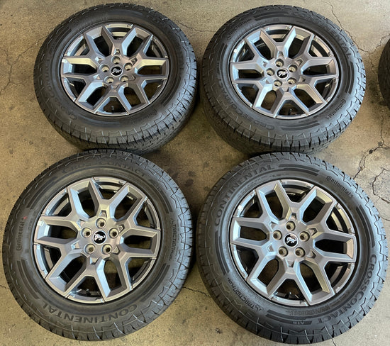 Sold 2025 Ford Bronco Sport Maverick Factory 17 Wheels Tires OEM Rims Continental ATR