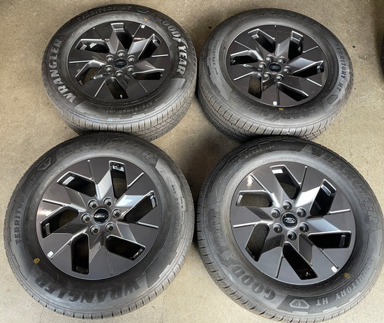 Sold 2025 Ford F150 Lightning EV Factory 20 Wheels Tires Rims OEM NL381007BA Goodyear