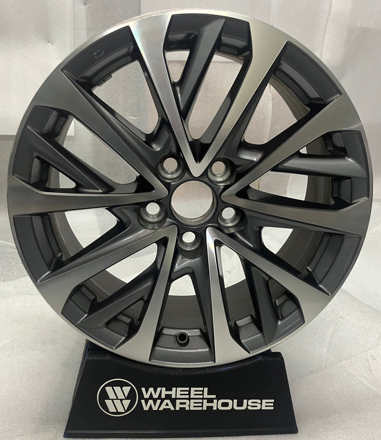 2022-2025 Lexus ES250 ES350 ES300H OEM 17" Machined Gray Wheel Rim Used
