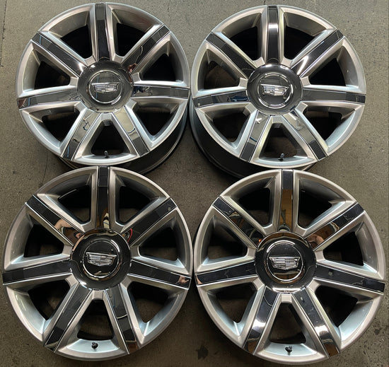 Sold Four 2015-2020 Cadillac Escalade Factory 22 Wheels OEM 4739 Rims 22962909