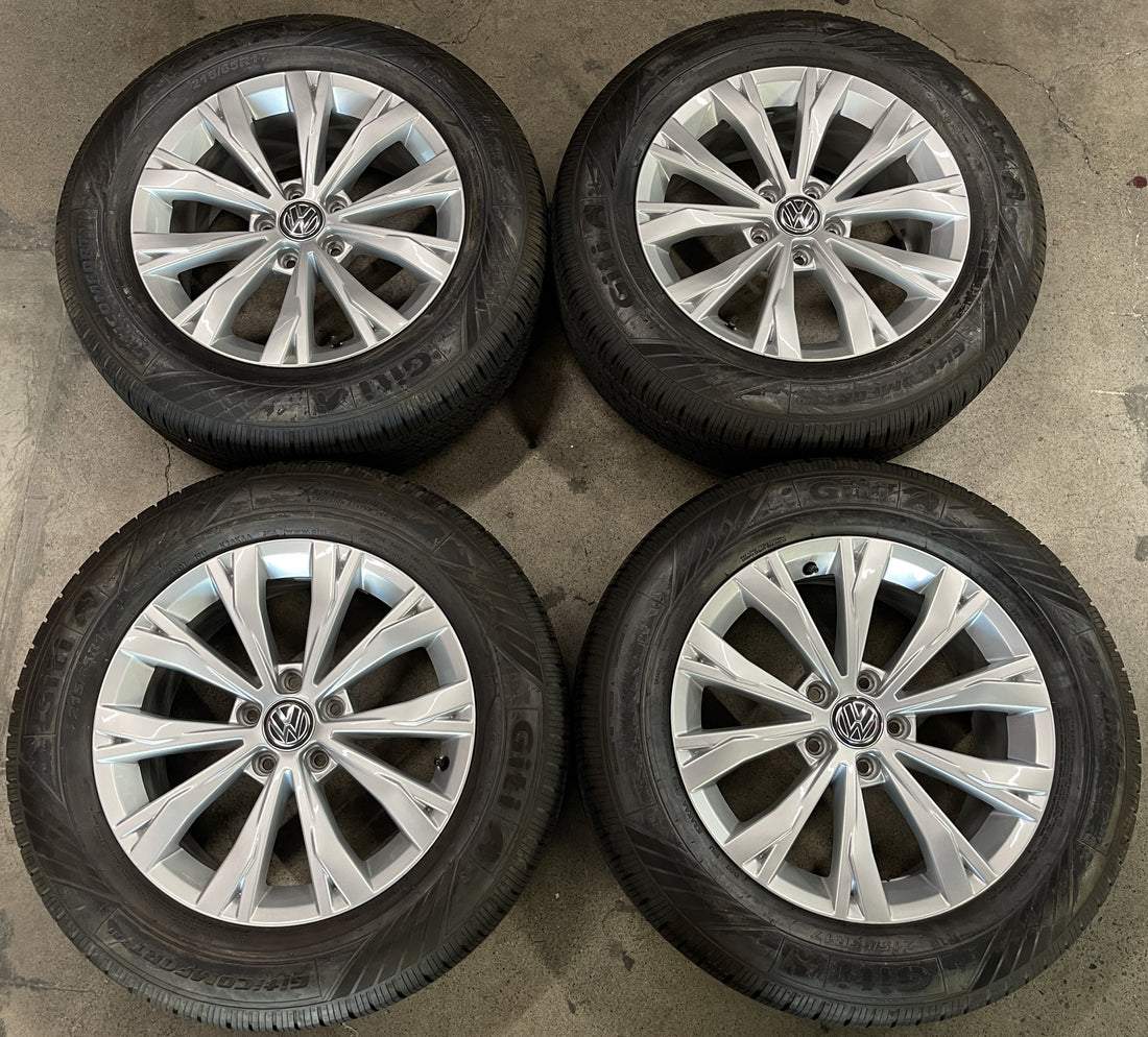 2019 VOLKSWAGEN VW TIGUAN FACTORY 17 WHEELS TIRES RIMS OEM 70038 TAKE scwoem