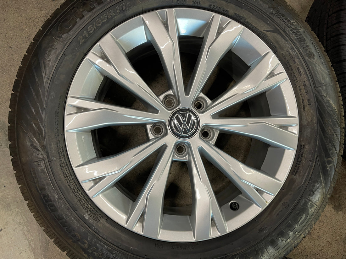 2019 VOLKSWAGEN VW TIGUAN FACTORY 17 WHEELS TIRES RIMS OEM 70038 TAKE scwoem