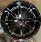 4) FUEL Maverick Chrome 20" Wheels Rims 20x10 -18mm F150 Silverado 6x135 6x5.5