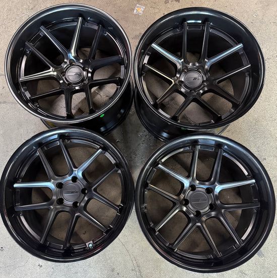 Used 20 Wheels Dodge Demon SRT Hellcat Widebody Black AR942 20x11 -6 20x12 +6