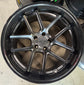 Used 20 Wheels Dodge Demon SRT Hellcat Widebody Black AR942 20x11 -6 20x12 +6