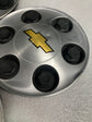 Set of 4 Chevy Silverado Tahoe 1500 center caps GM Part Number 9596341