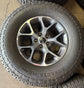Set of 5 Take Off 2024 2025 Jeep Wrangler Gladiator 17 wheels Tires 285/70/17 Advanta ATX