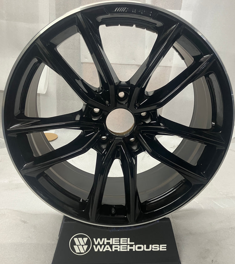 2025-2026 Mercedes G550 AMG Factory 20 Inch Black Machined Wheel Rim OEM Original
