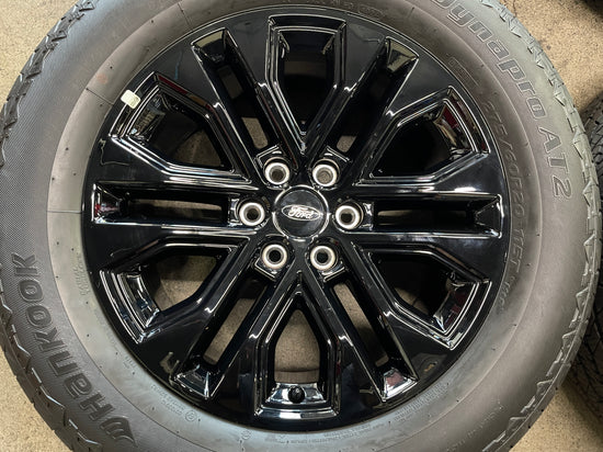 2025 Ford F150 Lariat Limited Factory 20 Wheels Tires OEM Rims RL3J1007BA Black