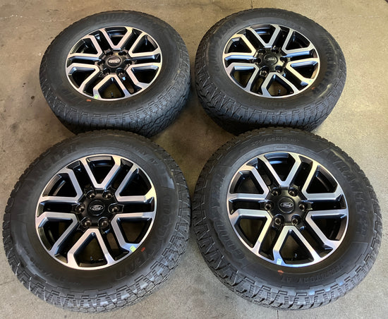 Sold 2025 Ford Ranger Factory 18 Wheels Tires OEM Rims Black N1WC1007F4A AT 255/65/18