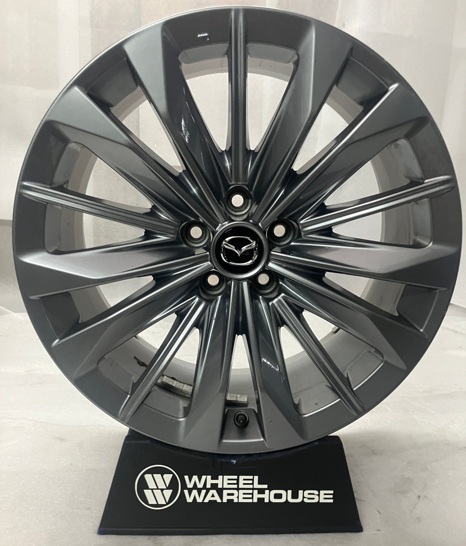 2024-2026 Mazda CX-90 CX-70 OEM 19" Hyper Silver Wheel Rim Gently Used
