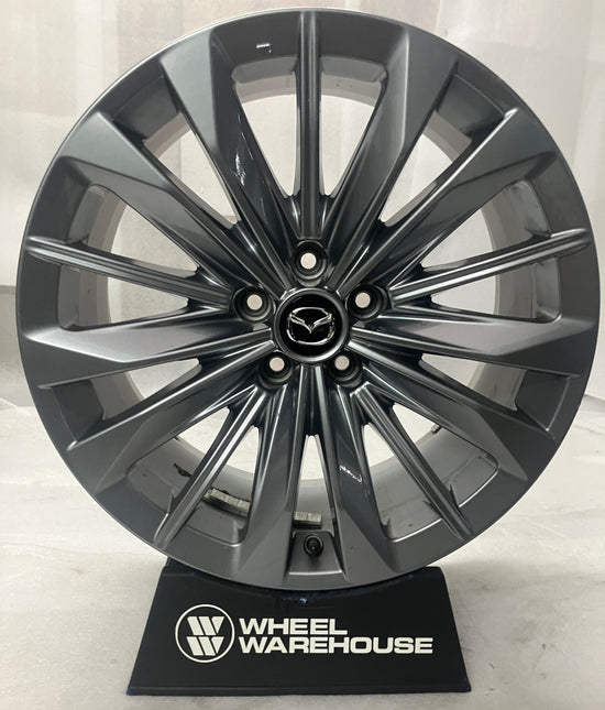 2024-2026 Mazda CX-90 CX-70 OEM 19" Hyper Silver Wheel Rim Gently Used
