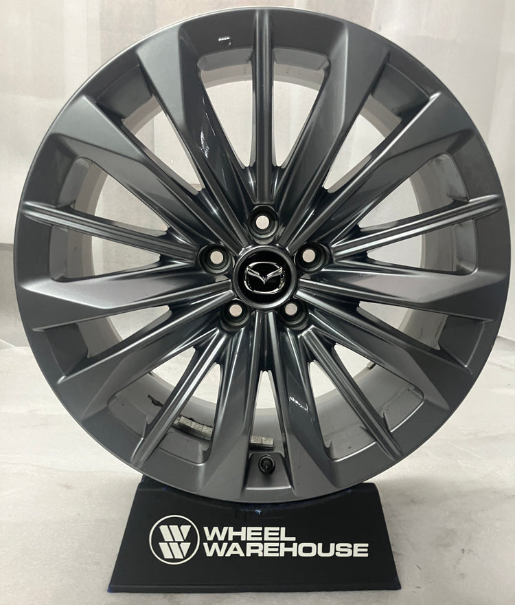 2024-2026 Mazda CX-90 CX-70 OEM 19" Hyper Silver Wheel Rim Gently Used
