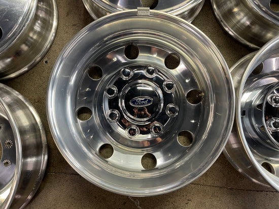 Sold Four 2025 Ford F450 F550 Dually Factory Forged 19.5 Wheels OEM Rims