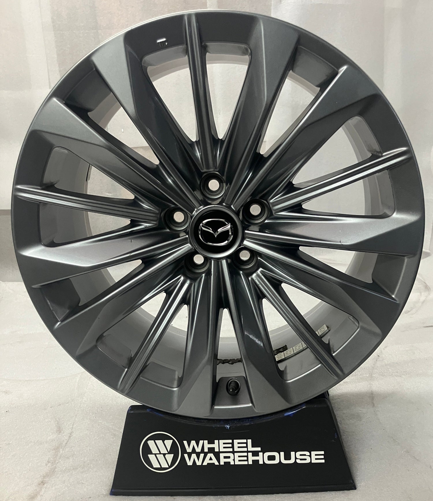 2024-2026 Mazda CX-90 CX-70 OEM 19" Hyper Silver Wheel Rim Gently Used
