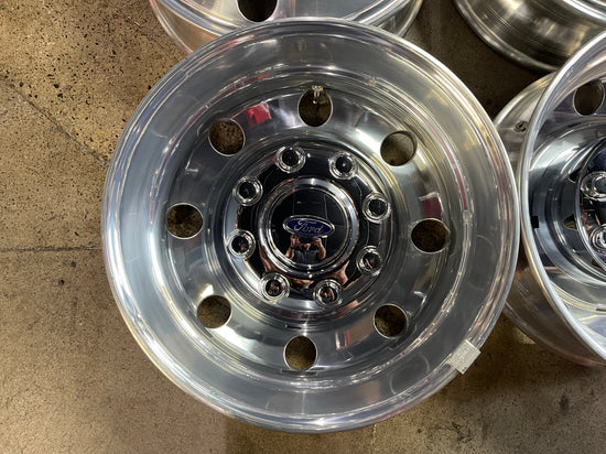 Sold Four 2025 Ford F450 F550 Dually Factory Forged 19.5 Wheels OEM 5C3Z1007JA Rims 9C3Z1007D
