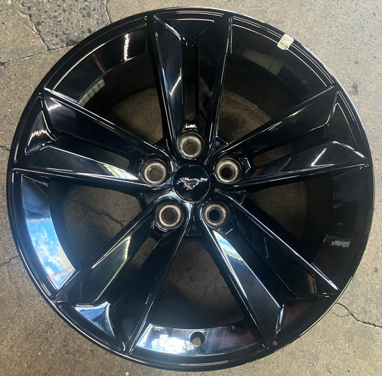 ONE 2025 Ford Mustang GT Factory 18 Wheel Rim OEM PR3C1007BA Black